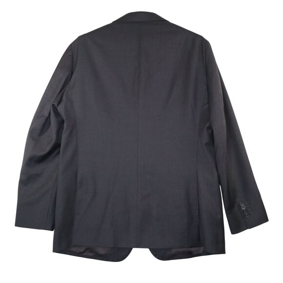Suitsupply Havana Jetted Slim Men's Size 44 Black 100% Reda 130's Wool Blazer - Picture 10 of 15